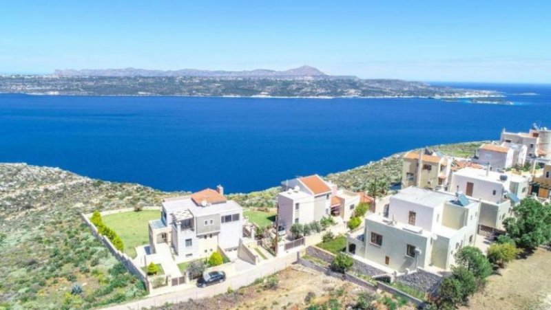 Aptera - Megala Chorafia Kreta, Megala Chorafia: Villa mit Meerblick und separatem Apartment zu verkaufen Haus kaufen